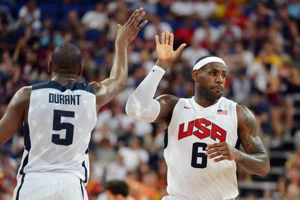 奥运会美国男篮球员号码，美国男篮队员号码出炉